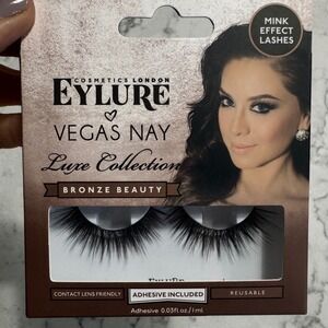 Eylure Vegas Nay Luxe Collection Bronze‎ Beauty Mink Effect Lashes